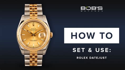 change rolex date|how to adjust rolex datejust.